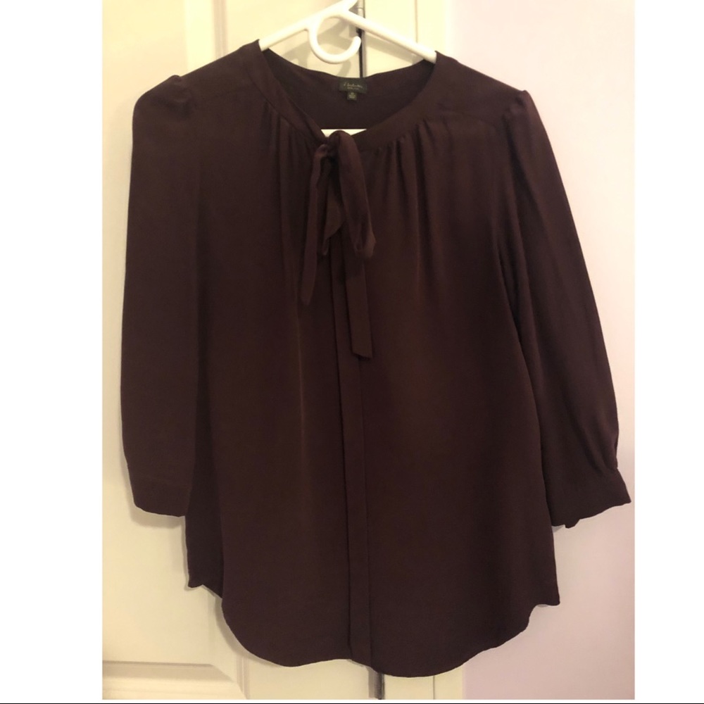 Babaton 100% silk blouse.